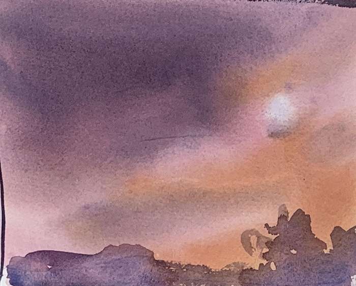 Beginner friendly night scene landscape