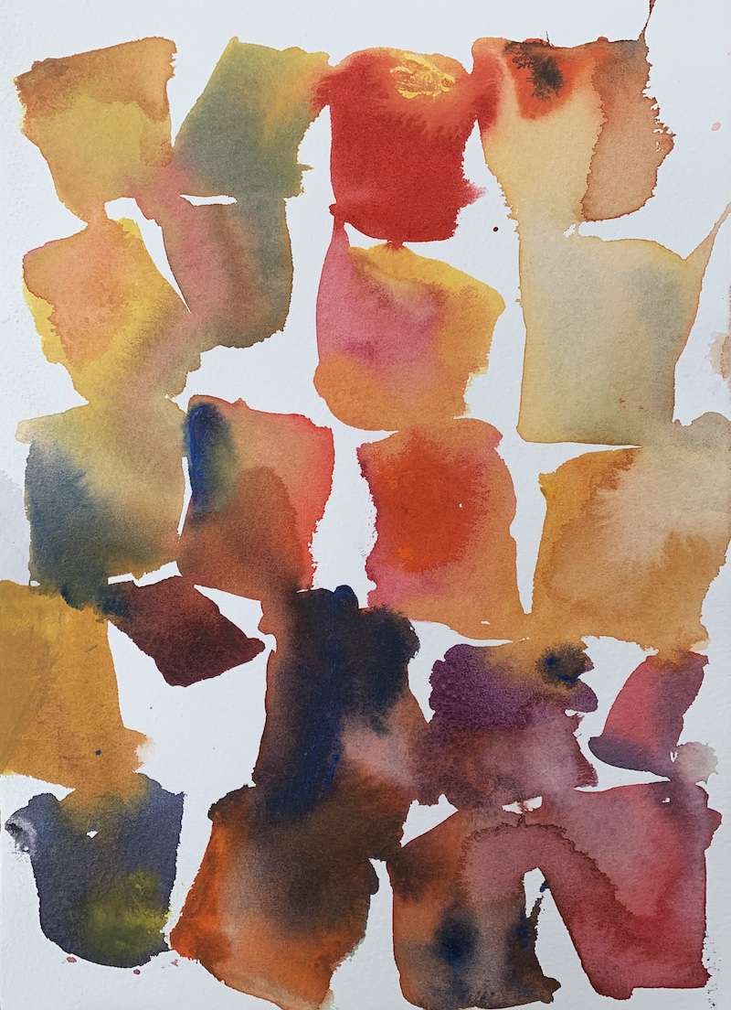 Exploring Wet-on-wet Layering with Multiple Hues