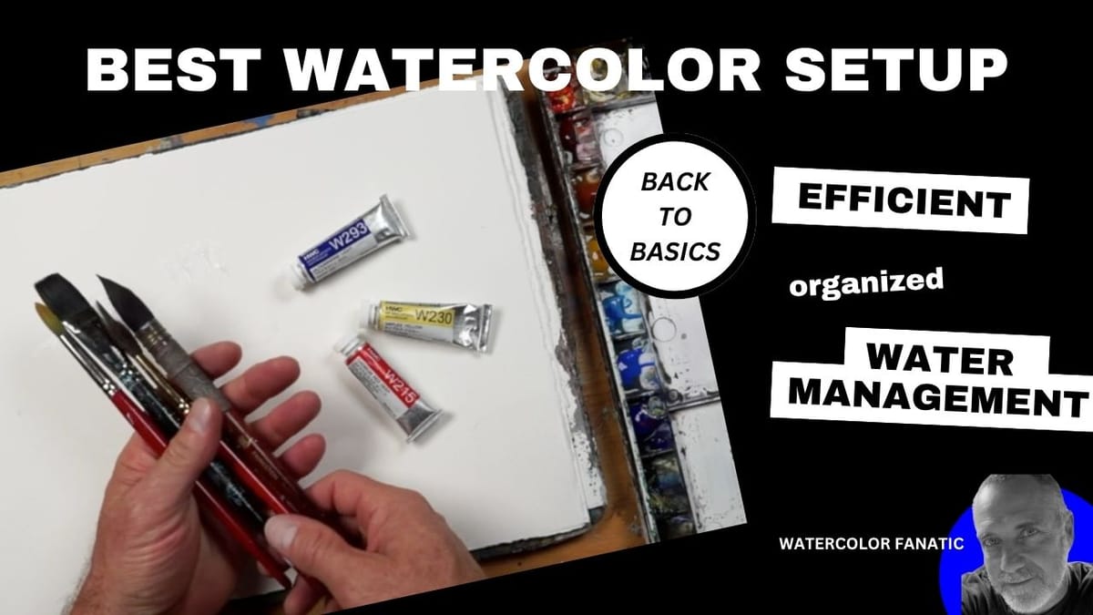 Discover the Perfect Watercolor Workspace Setup