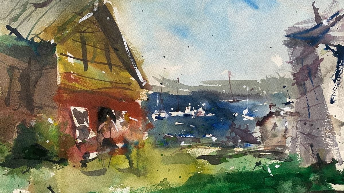 Guide to Painting Watercolor Landscapes Using Photos