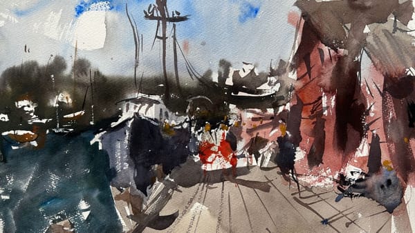 It's Time to Embark on Fast and Loose Watercolor Landscapes