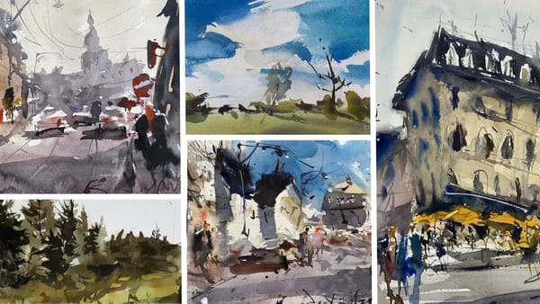 25 Watercolor Landscapes to Paint for All Levels