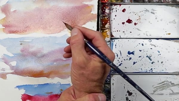 Learn 5 Ways to Hold a Watercolor Brush