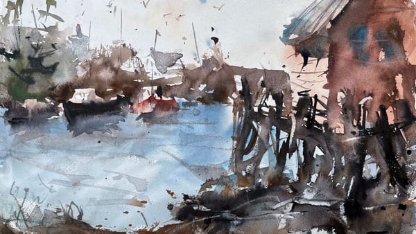Watercolor Landscape Design and Composition Tips