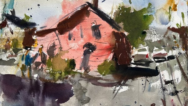 Fast and Loose Watercolor Demonstration