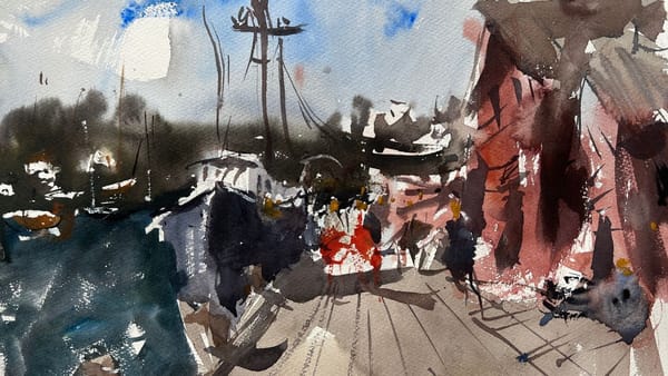 It's Time to Embark on Fast and Loose Watercolor Landscapes