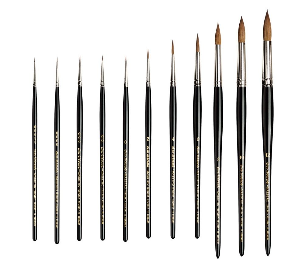 Da Vinci Maestro Series Watercolor Brushes