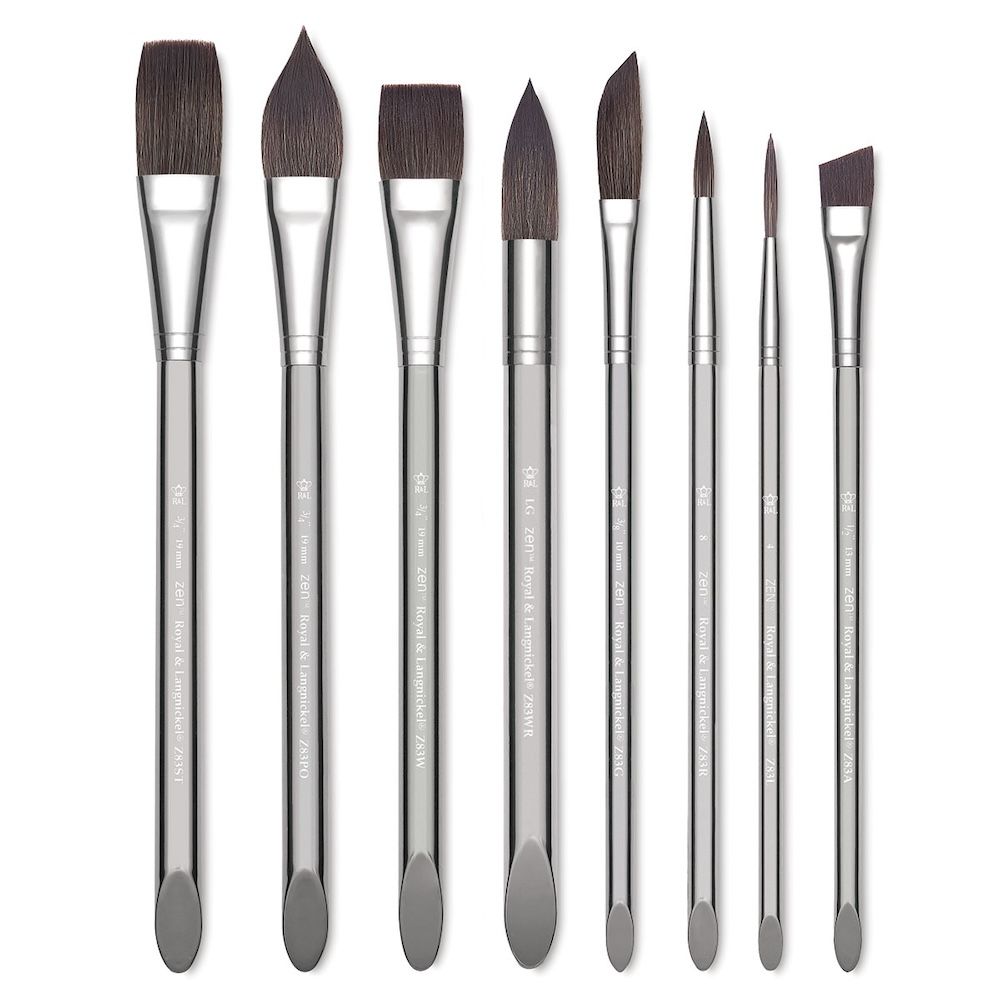 Royal & Langnickel Zen Watercolor Brush Set