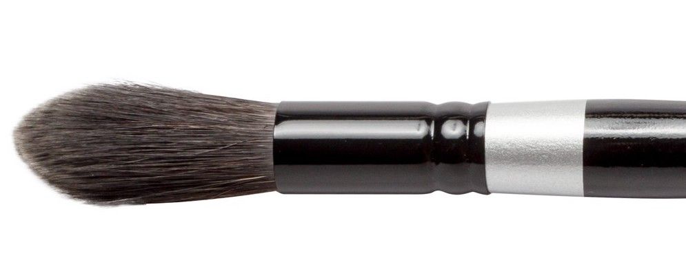 Silver Black Velvet Brushes