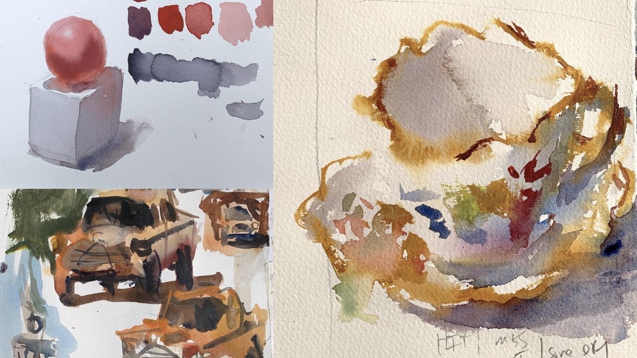 How to Paint with Watercolors Guide - Beginner Tutorial