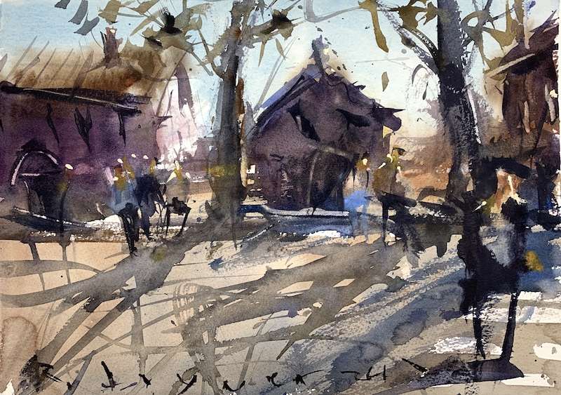 Tips for Better Watercolor Landscape Compositions